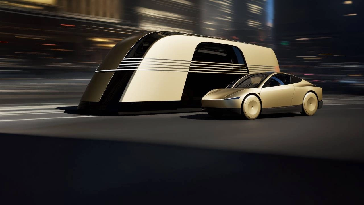 Маск сделал это снова: Tesla представила роботакси Cybercab!