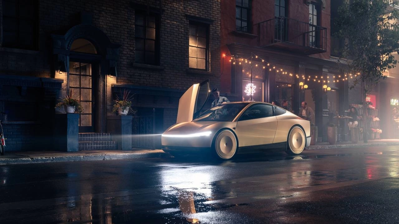 Маск сделал это снова: Tesla представила роботакси Cybercab!