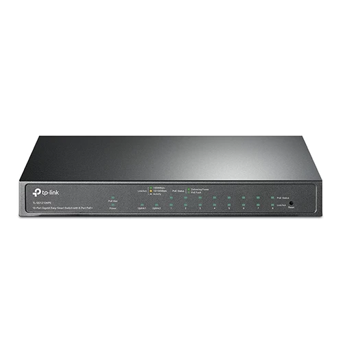 TP-Link سويتش Gigabit Easy Smart ‏10 منافذ مع 8 PoE+ TL-SG1210MPE