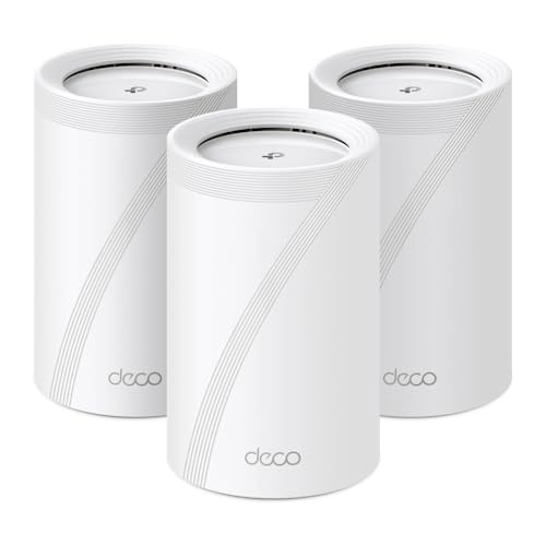 TP-Link BE9300 Whole Home Mesh WiFi 7 System Deco BE65 3-Pack