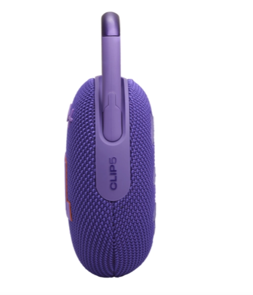 Портативная колонка JBL Clip 5, Фиолетовая (JBLCLIP5PUR)