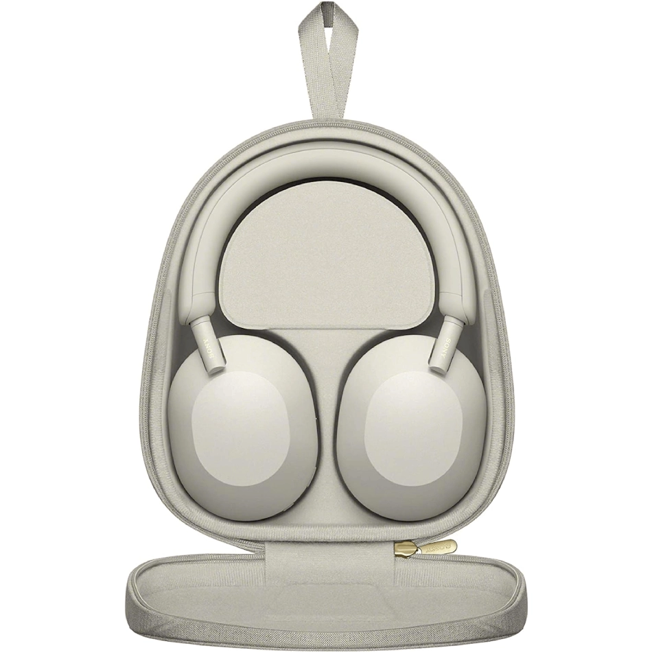 سماعة رأس لاسلكية Sony WH-1000XM5 باللون الفضي (WH1000XM5/SME)