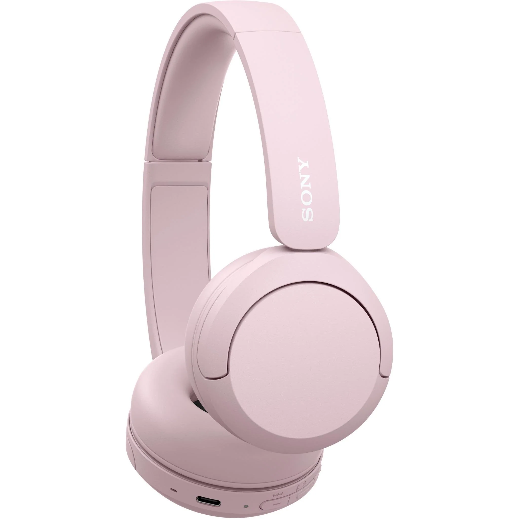 سماعة رأس لاسلكية Sony WH-CH520 باللون الوردي (WH-CH520/PZE)