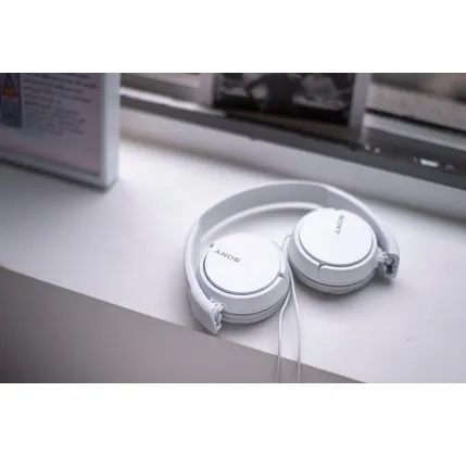 Sony MDR-ZX110AP Headphones (MDRZX110APWZE)