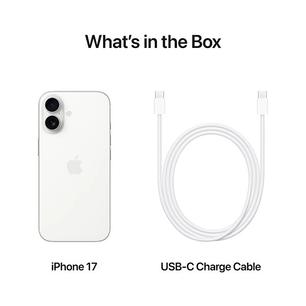 iPhone 17 Only eSIM 256GB White