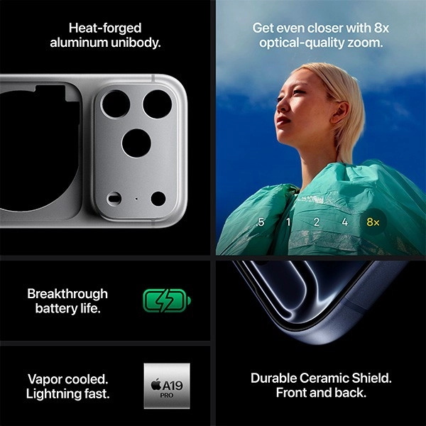 iPhone 17 Pro Max eSIM فقط بسعة 512 جيجابايت برتقالي كوني