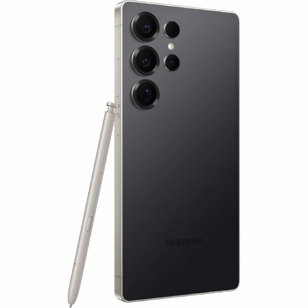 Samsung Galaxy S25 Ultra ‏(SM-S938) بسعة 12 جيجابايت / 256 جيجابايت 5G أسود تيتانيوم