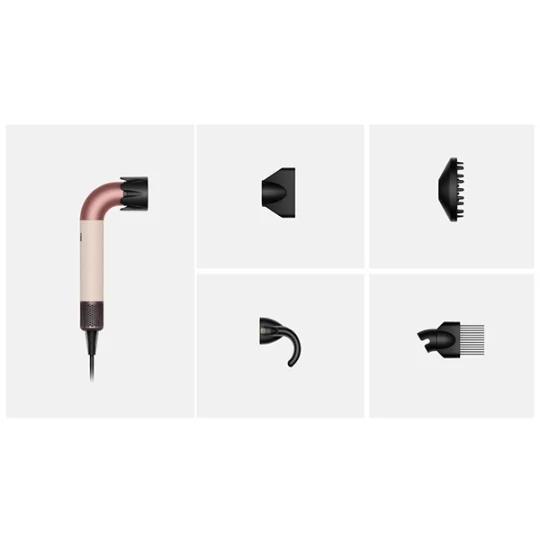 مجفف شعر Dyson Supersonic HD17 سيراميك وردي