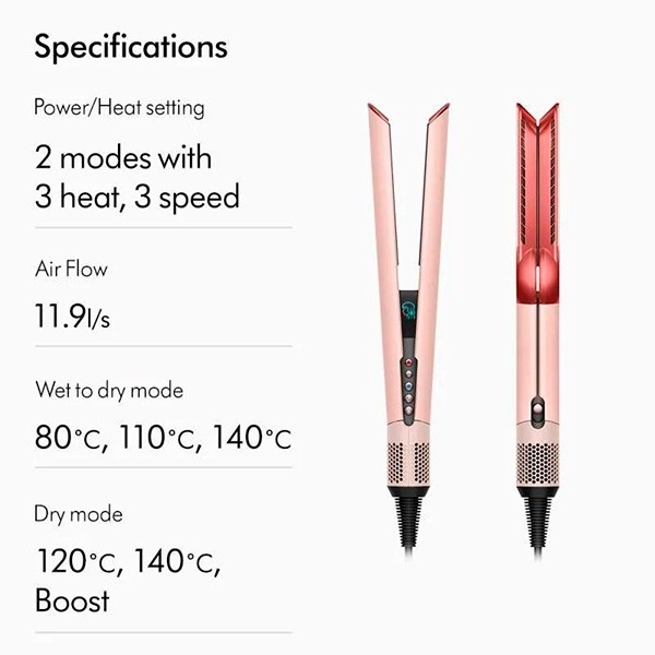 Hair Straightener Dyson HT01 Kanzan Pink