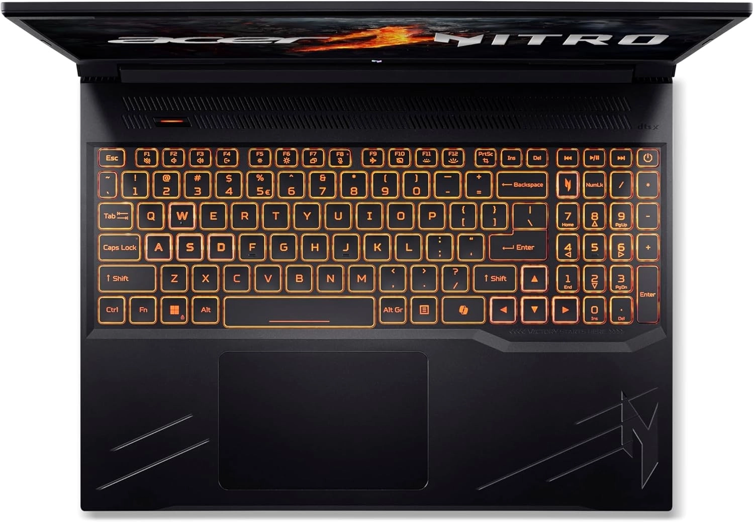 لابتوب Acer Nitro V16 i7-14650HX 16 جيجابايت/512 جيجابايت (NH.QTQEM.001)