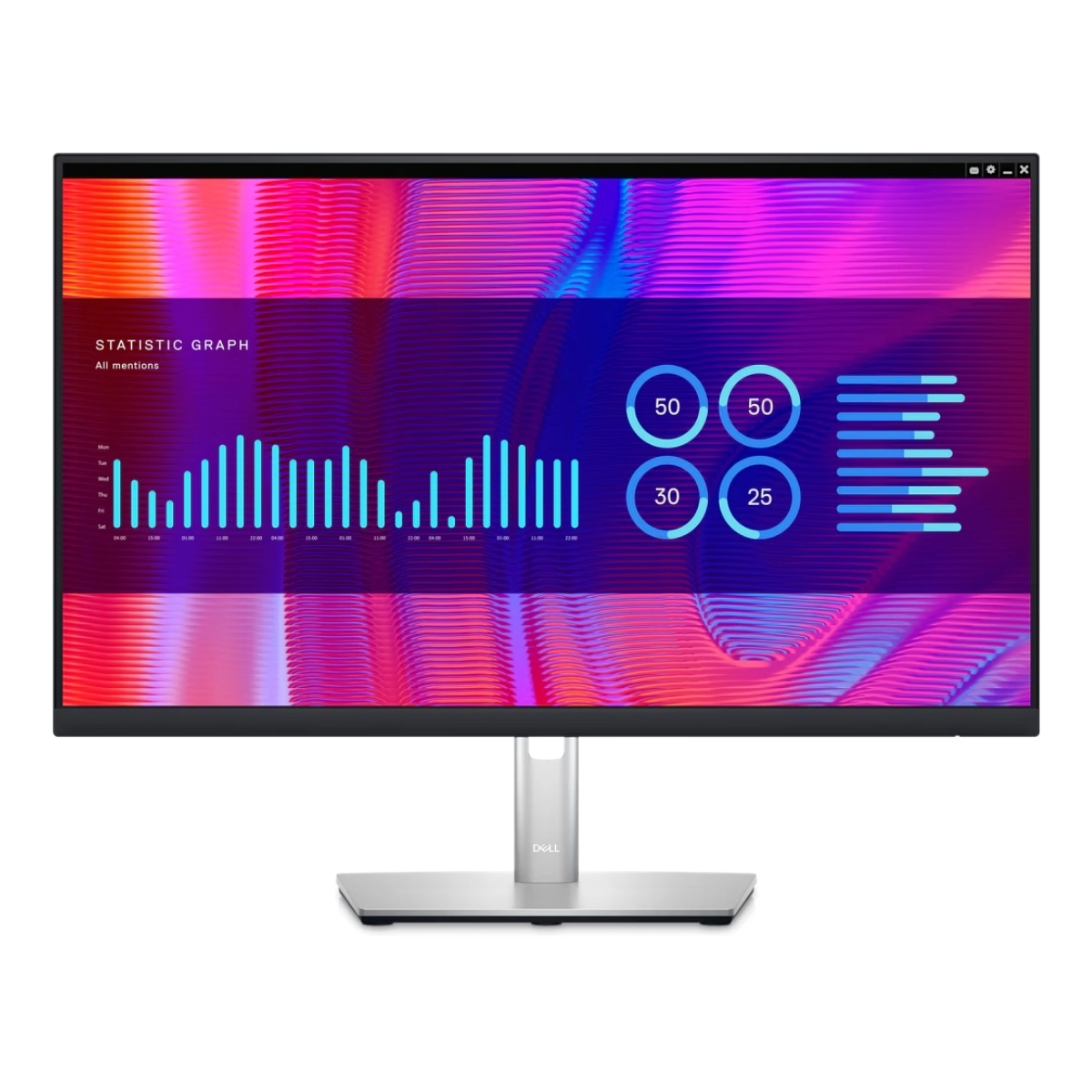 شاشة Dell Pro 24 Plus P2423DE IPS مقاس 23.8 بوصة