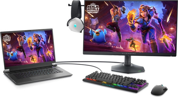 شاشة ألعاب Dell Alienware AW2724HF مقاس 27”