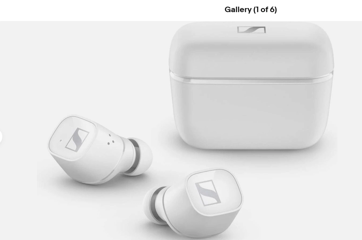 Sennheiser True Wireless White (508901)