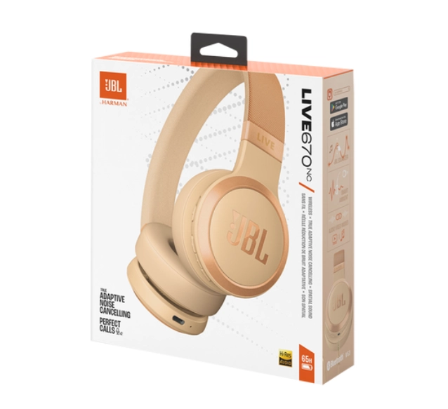 JBL Live 670NC Sand