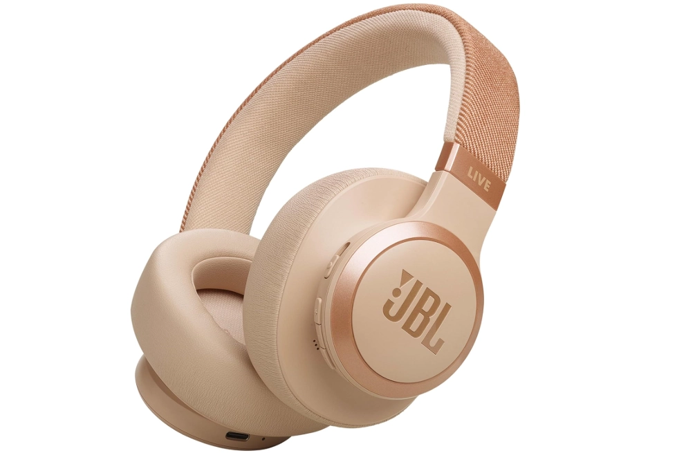 Беспроводные наушники JBL Live 770NC, Песочный