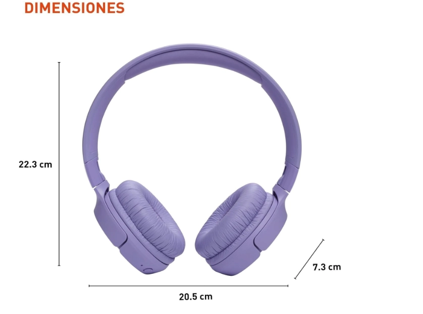 JBL Tune 520BT Wireless Headphones,purple