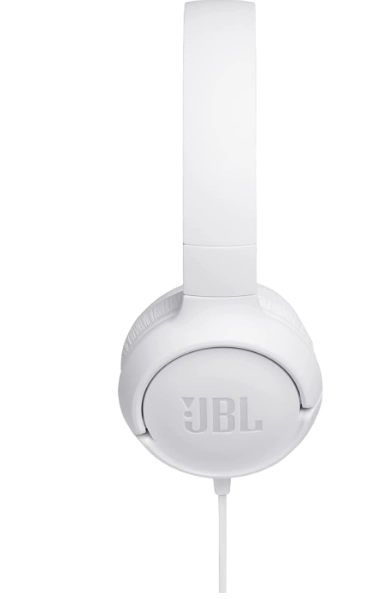 Проводные накладные наушники JBL T500, Белые