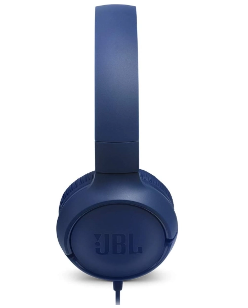 Проводные накладные наушники JBL T500, Синие