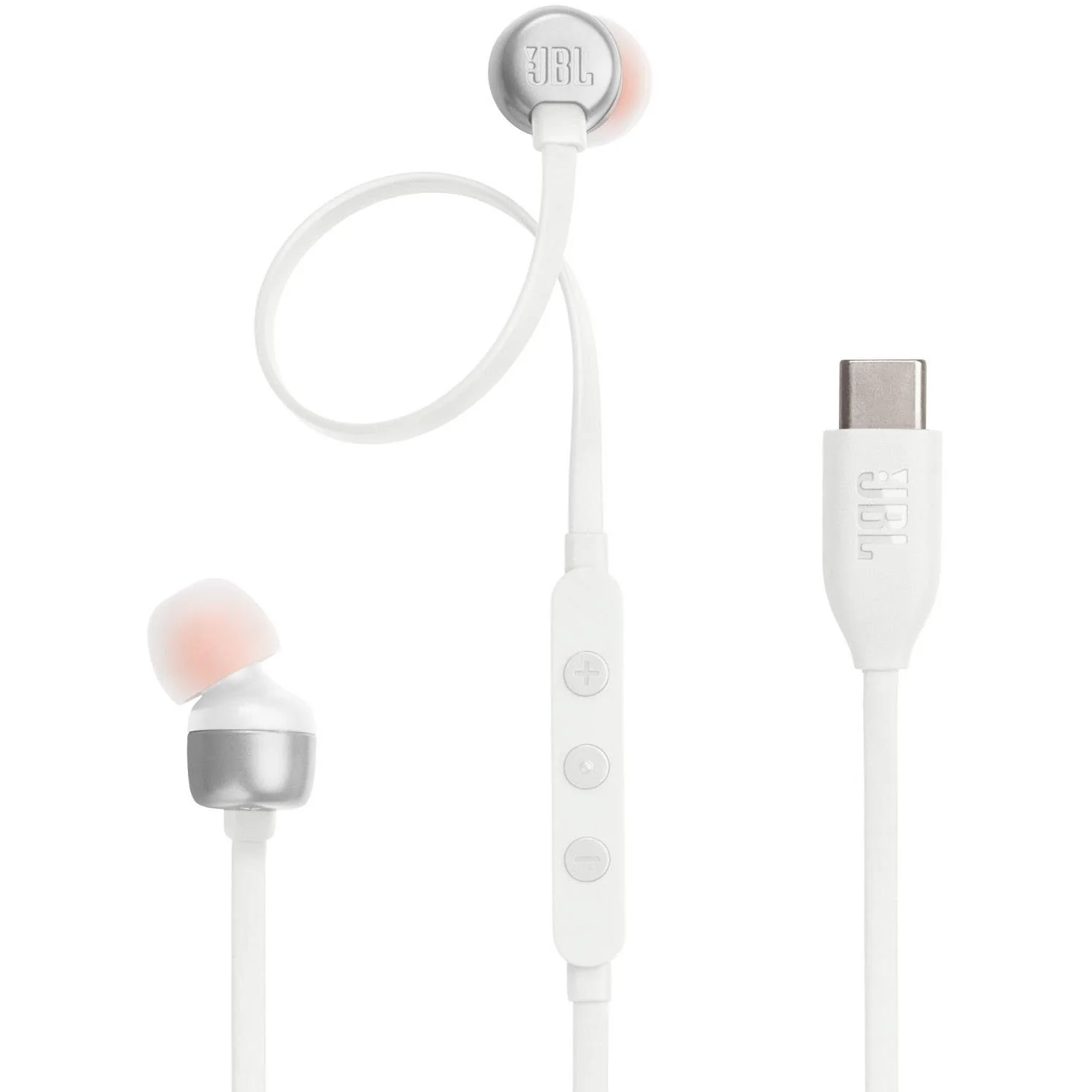 JBL T310C Wired In-Ear Headphones,white