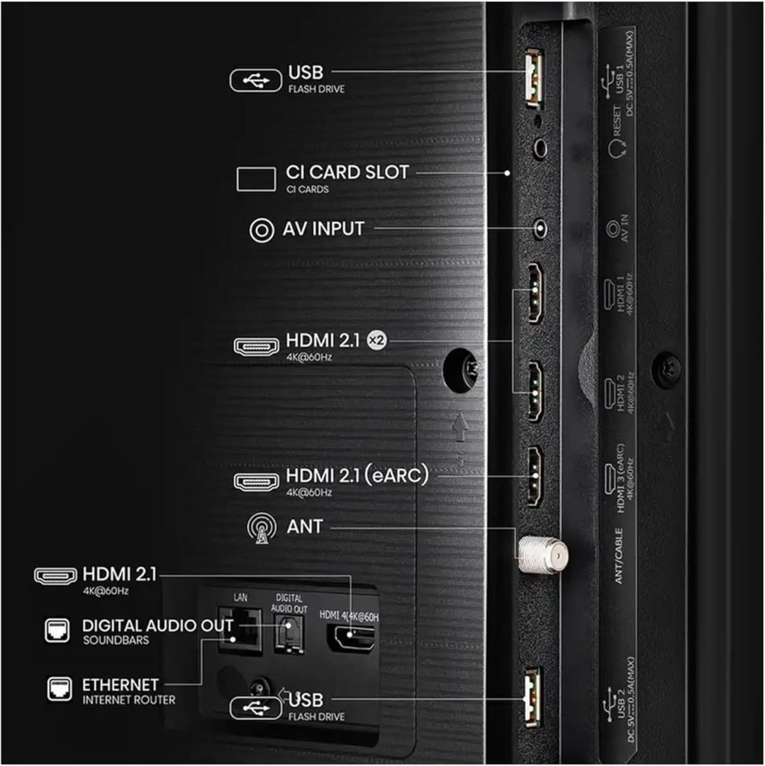 Hisense 65 inch QLED 4K Smart TV Q61Q