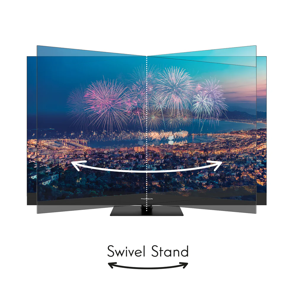 Телевизор Thomson 43 дюйма QLED Plus с фронтальными динамиками
