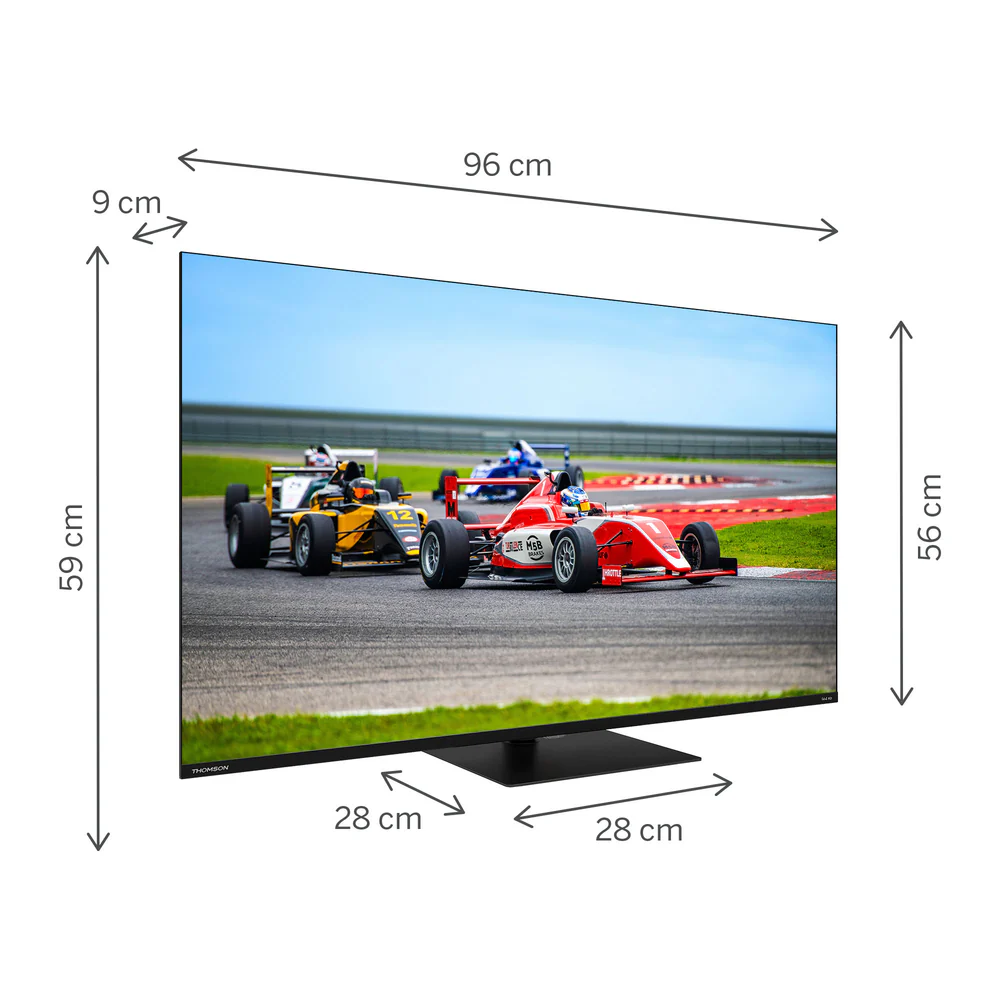 تلفزيون Thomson 43 بوصة QLED Pro 144Hz