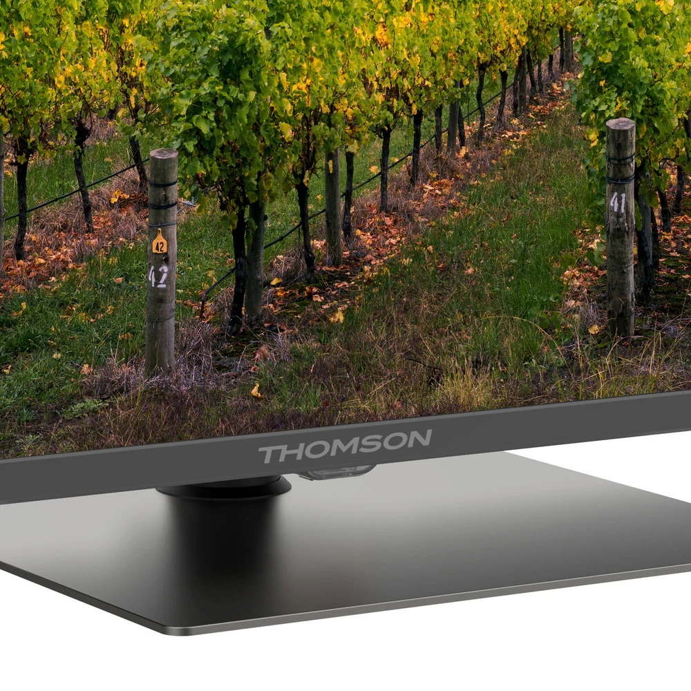Телевизор Thomson 50 дюймов QLED с центральной подставкой