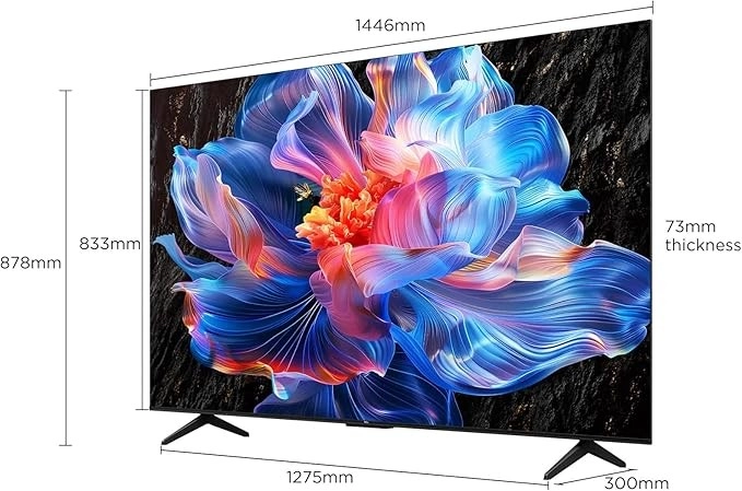 TCL 55 inch 4K UHD Google TV P6K