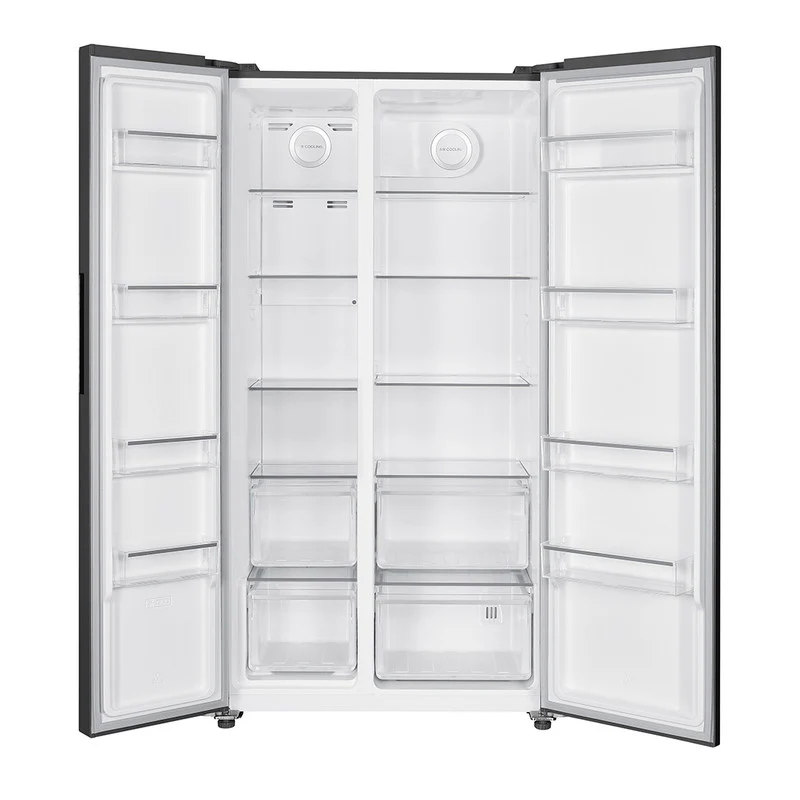 Sharp Side-by-Side Refrigerator 655L Inverter Dark Silver
