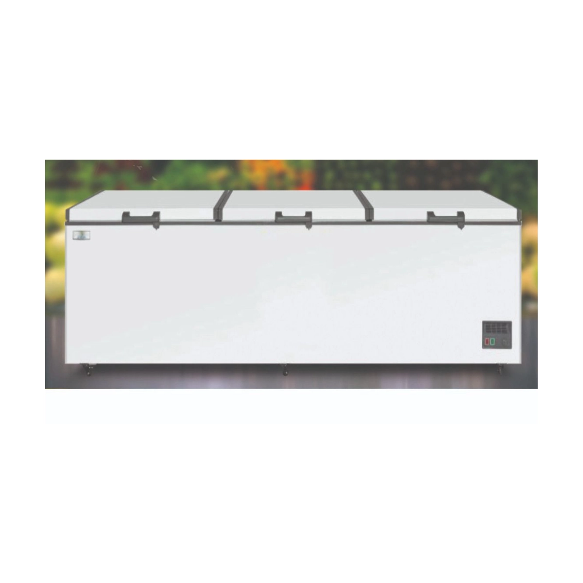 Gratus Jumbo Chest Freezer 1200L 3-Door Tropicalized (GFZ1200FCDX1)