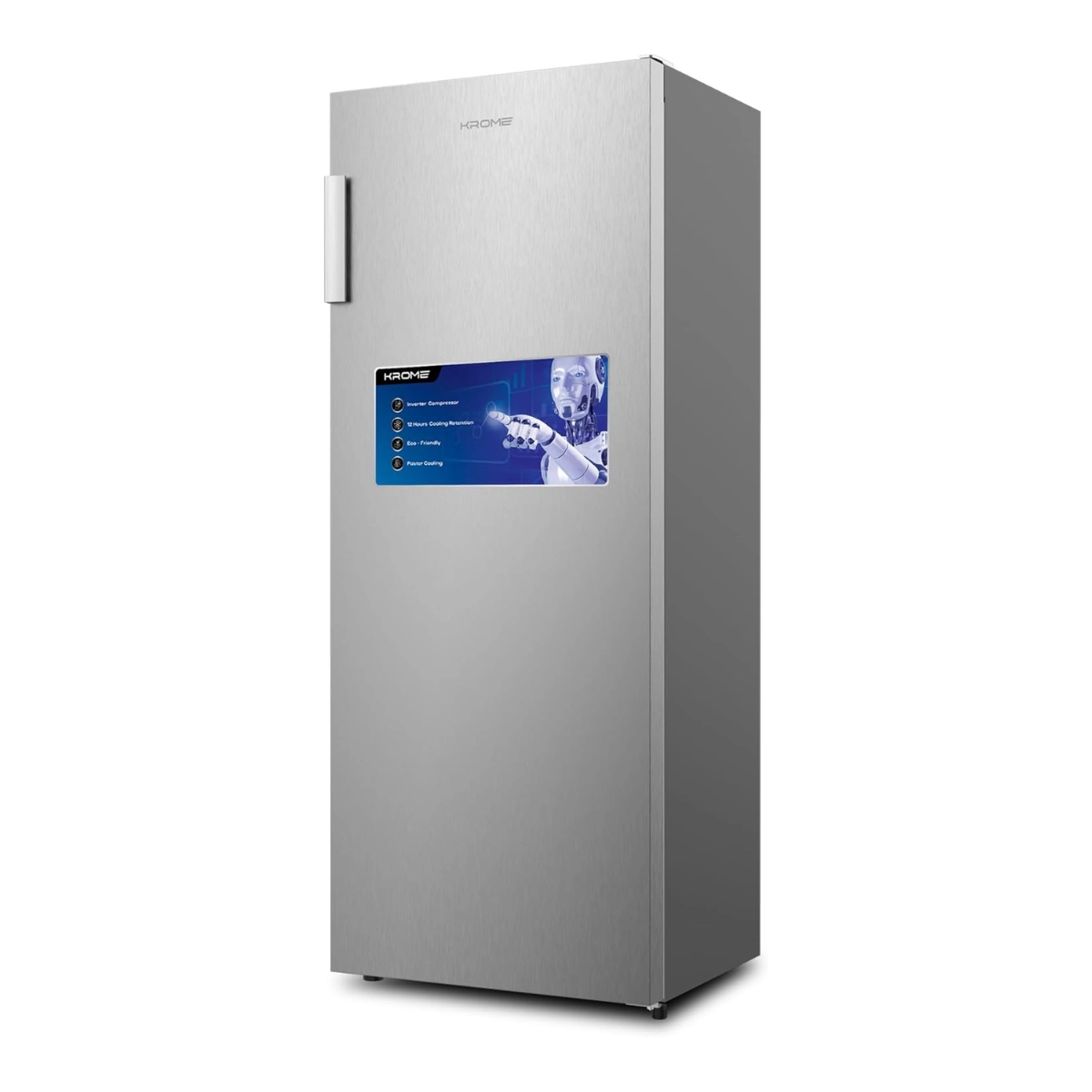 Krome Upright Freezer 220L No Frost Inverter (KR-UF220IM)