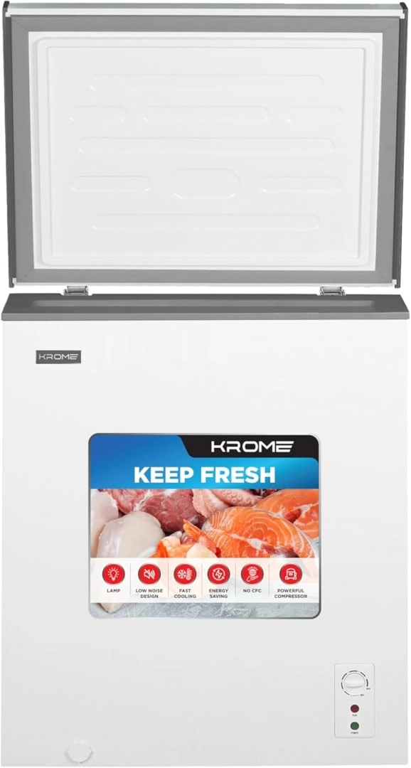 Krome Chest Freezer 165L (KR-CF165R)