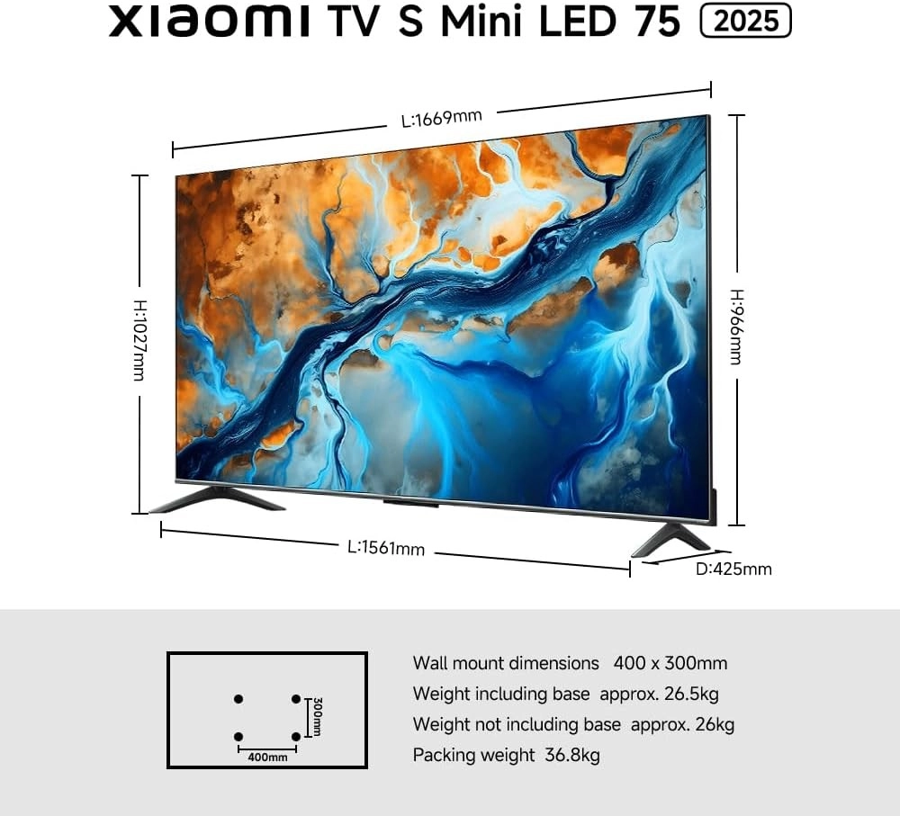 Xiaomi TV S Mini LED 75" 2025