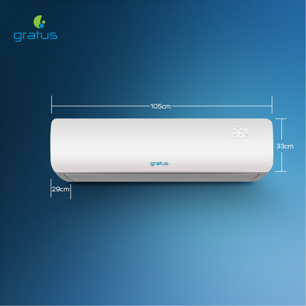 Gratus 30000 BTU Air Conditioner R410a GSAC30TRS2