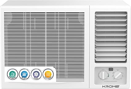 مكيف شباك Krome 18000 BTU T3 R410 KR-AWP18ZETT3