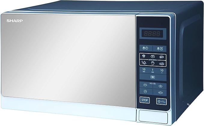 Sharp Микроволновая Печь 20L Solo Механическая Серебристая