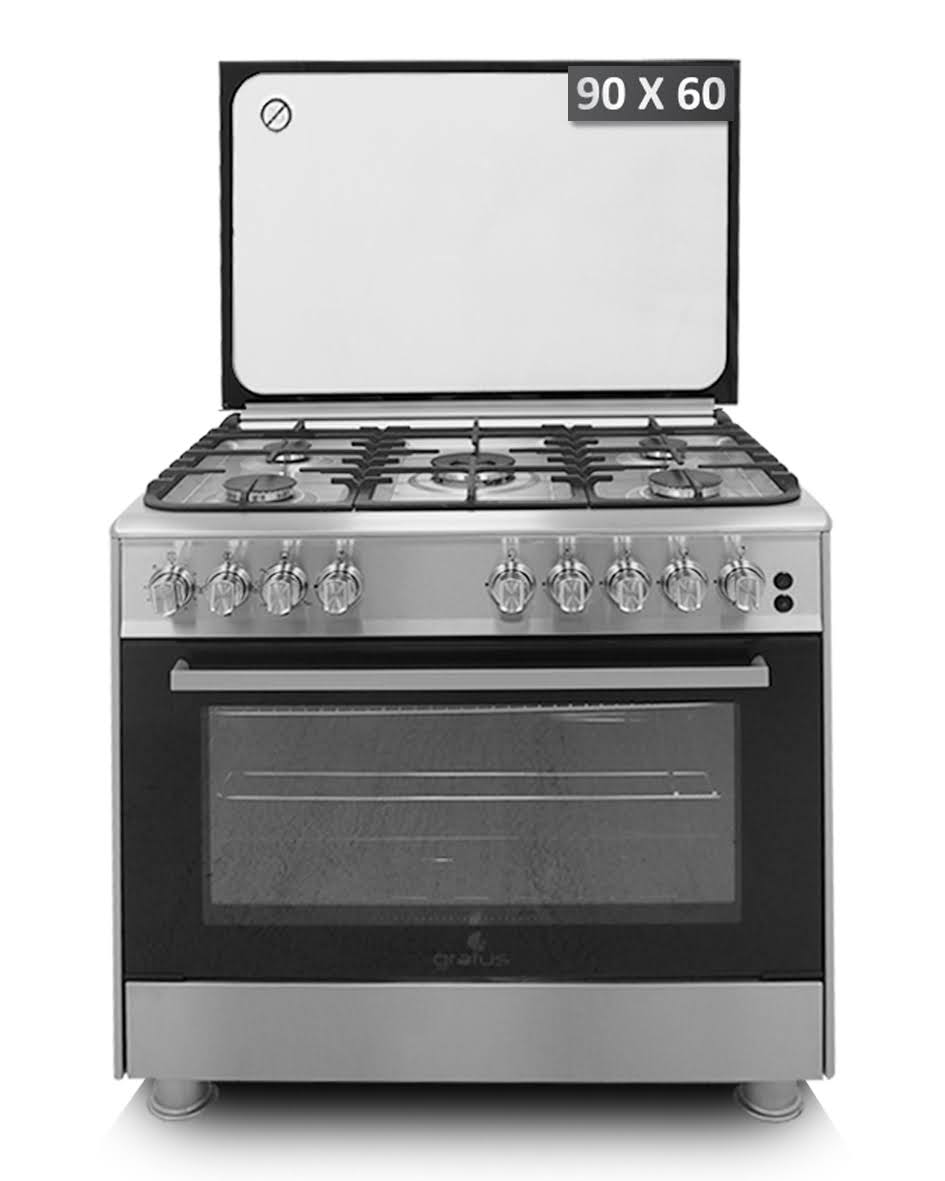 Gratus Full Safety Free Standing Cooker 90×60 Matt (FCR905KTSS1)