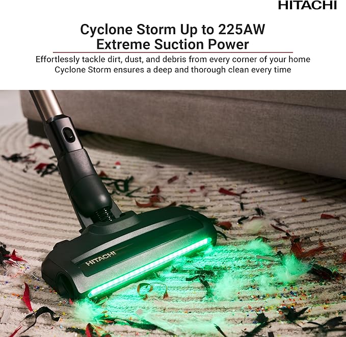 Hitachi Stick Vacuum Cleaner Gold (PV-XH4PLCGGAE)
