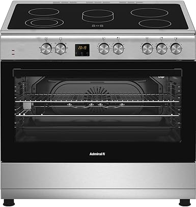 Admiral 60cm Gas & Electric Cooker Stainless Steel