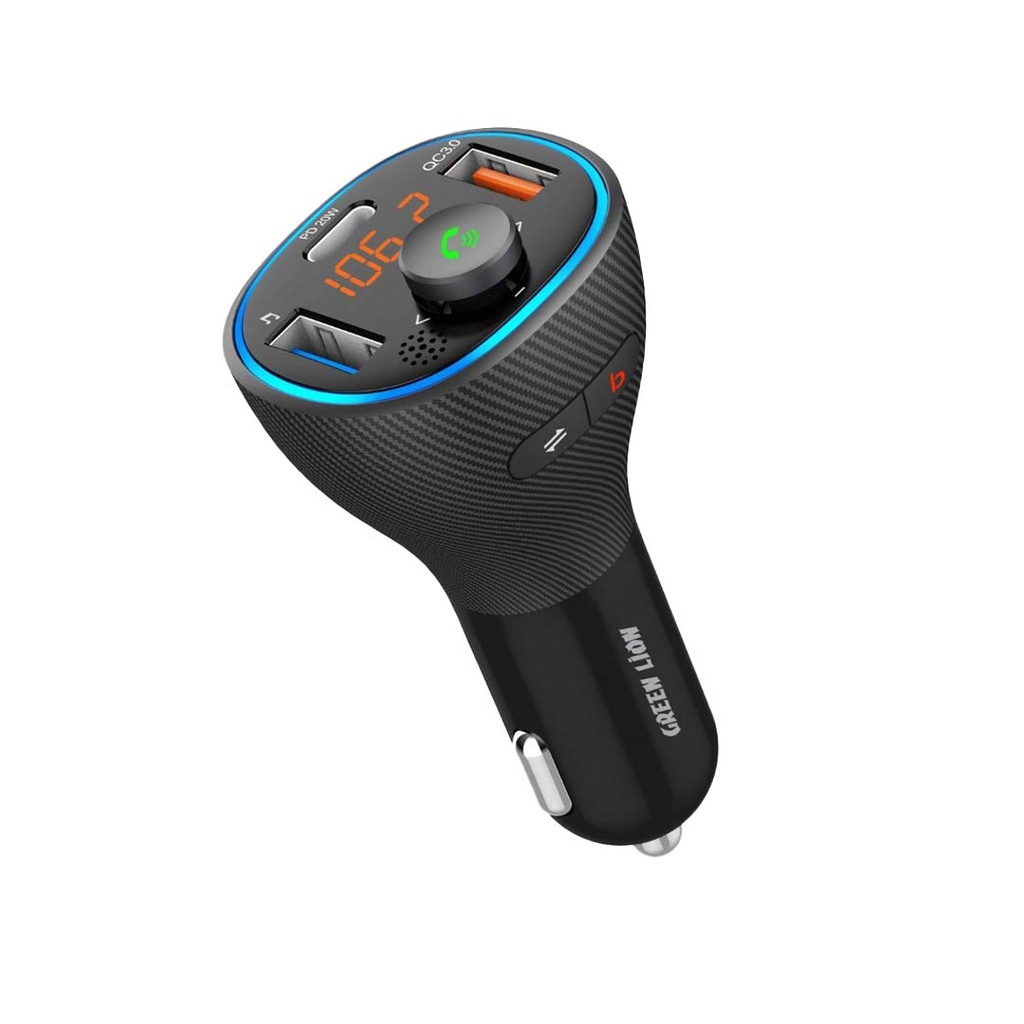 Автомобильный комплект Green Lion Hands-Free FM 38W