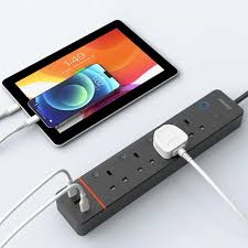 Porodo ChargeLink умный сетевой фильтр 4 AC и USB-C
