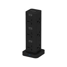 Porodo трехуровневый 12 AC блок питания с USB-C PD и QC 3.0