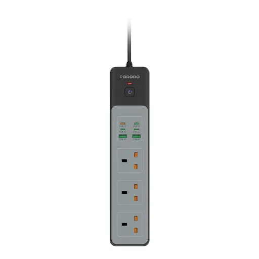 Porodo 3AC 45W 300W сетевой фильтр