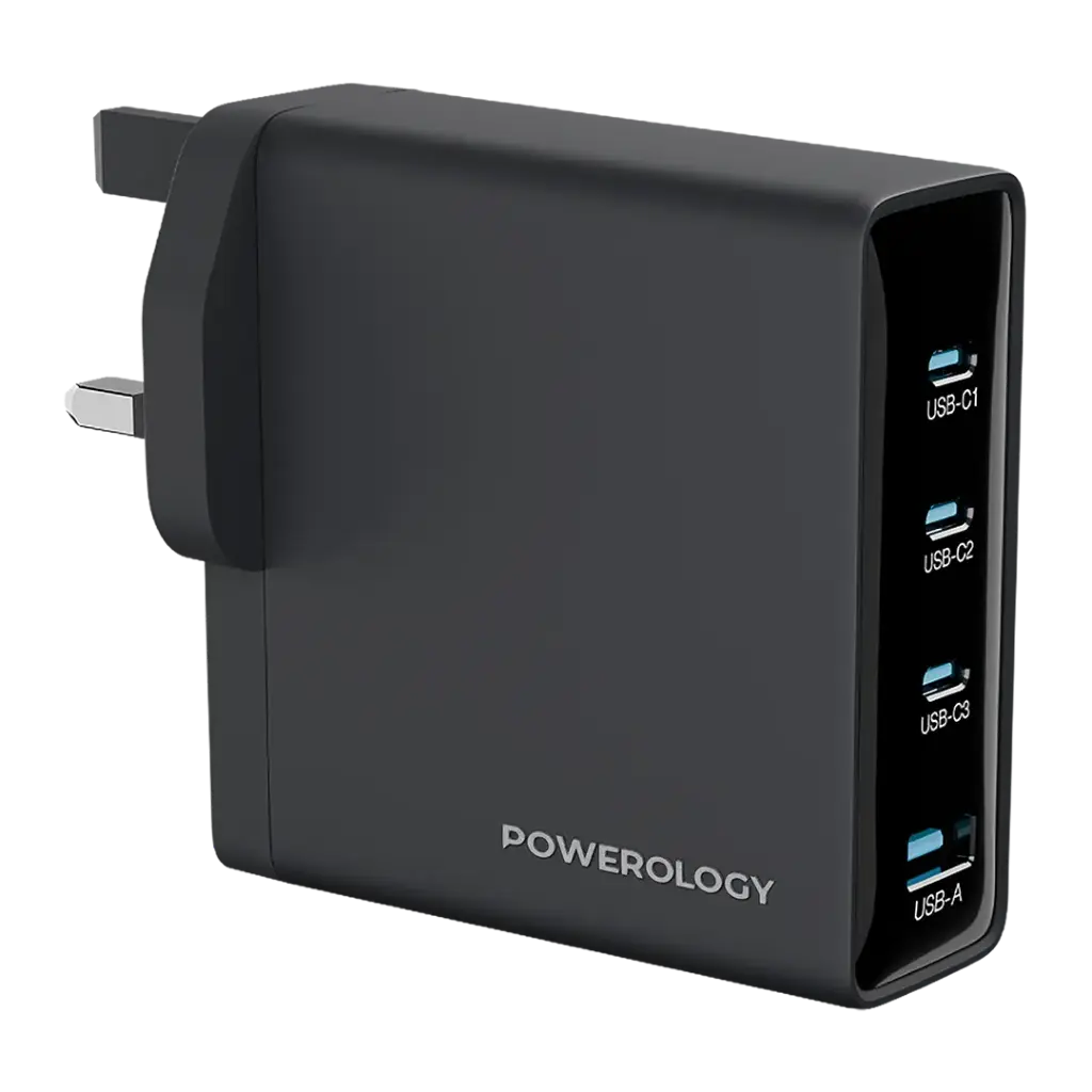Powerology Volt-X 140W Multi-Port GaN адаптер