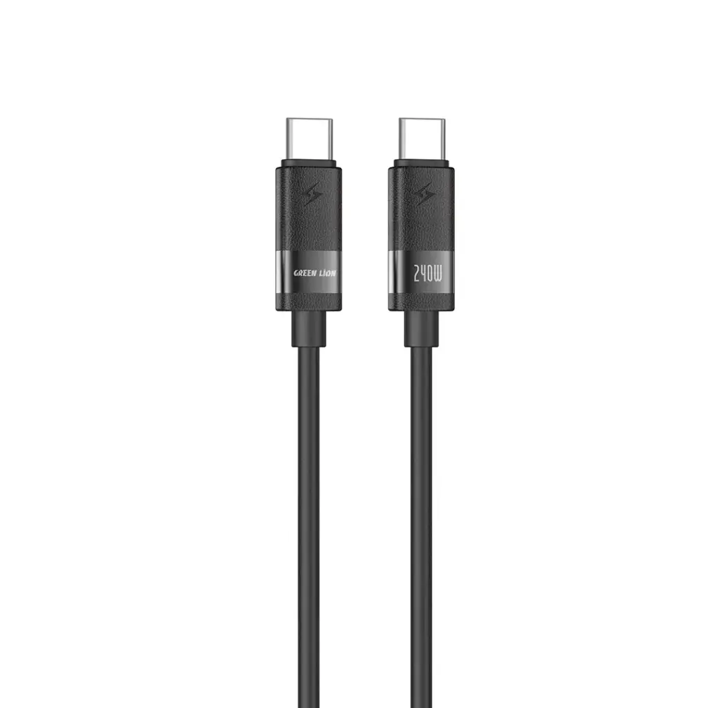 Green Lion Matte Silicone кабель 1м USB-C на USB-C 240W
