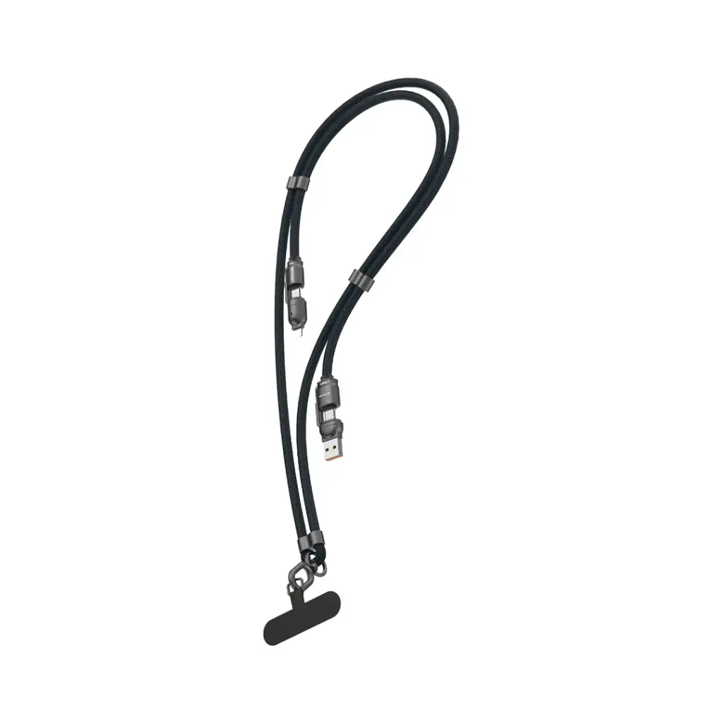 Green Lion 4 в 1 плетёный Lanyard кабель 1.5м