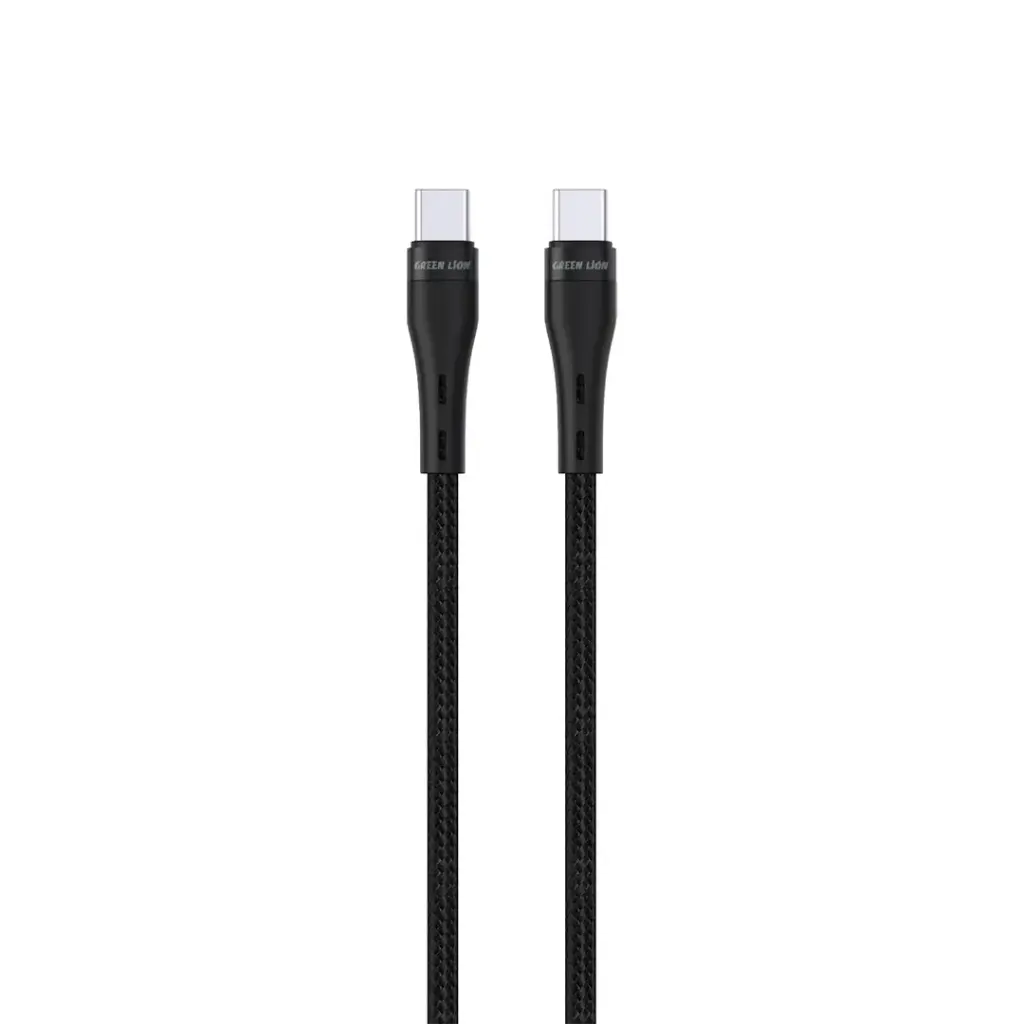 Green Lion плетёный USB-C на USB-C кабель 5м 60W