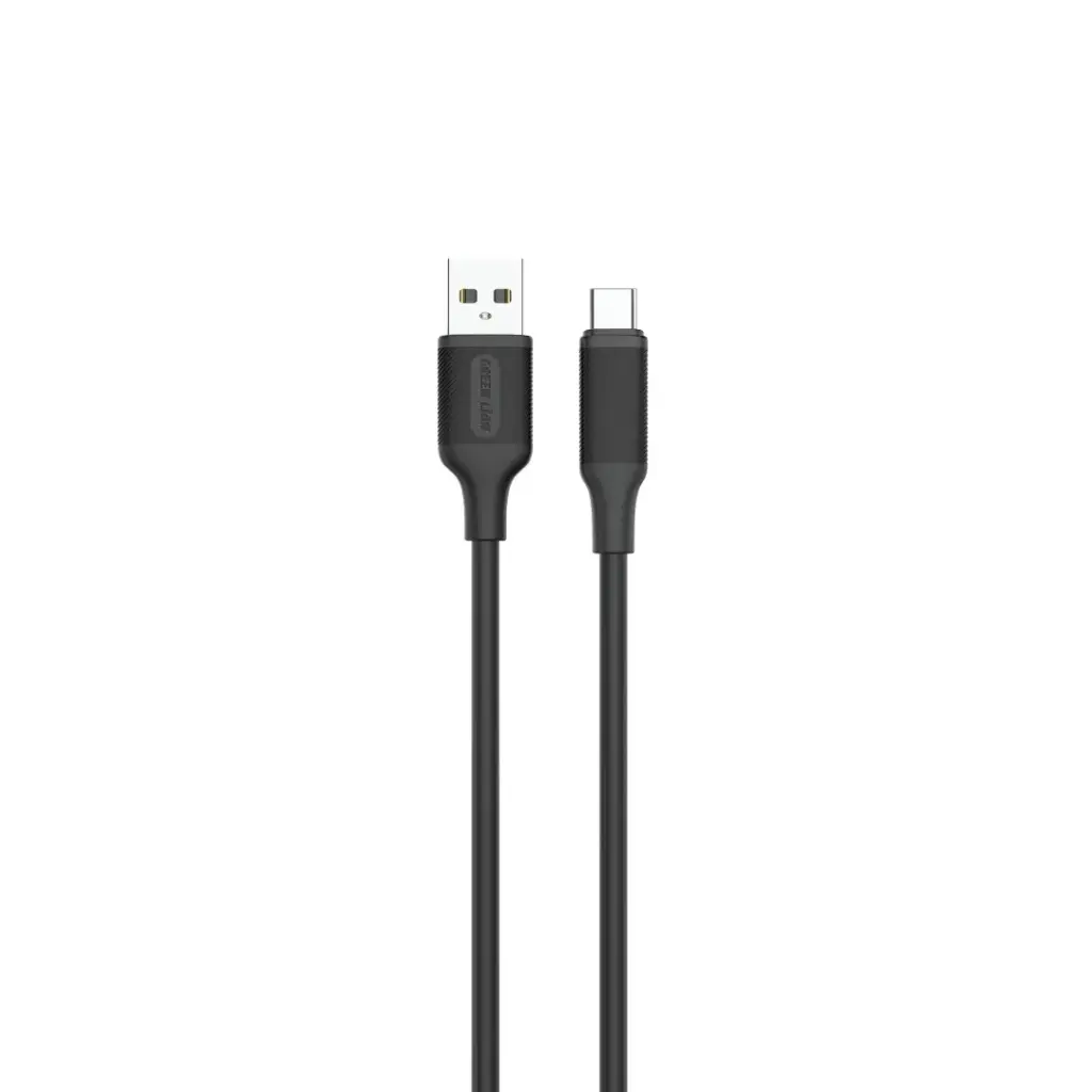 Green Lion PVC кабель USB-A на USB-C 3м