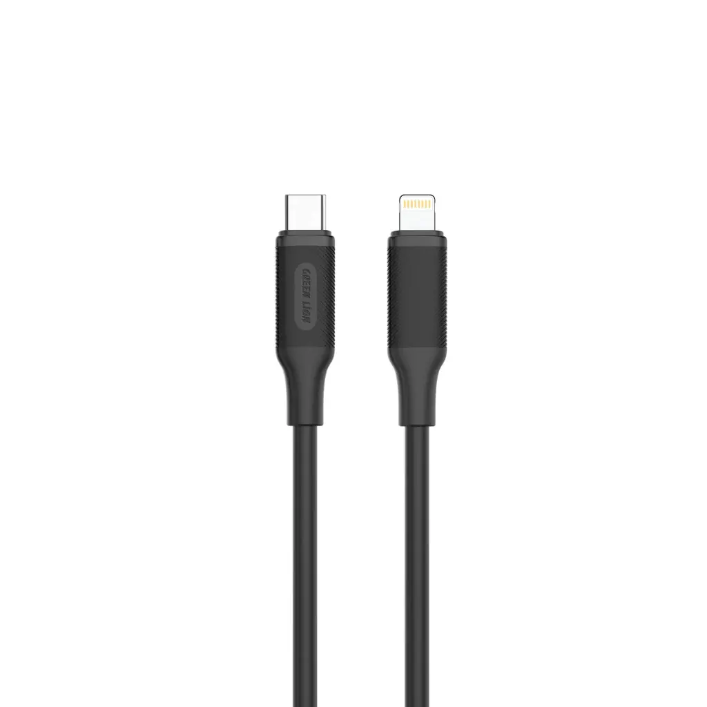 Green Lion PVC кабель USB-C на Lightning 2м