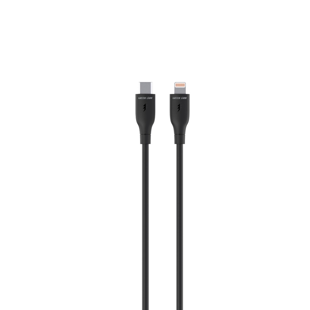 Green Lion USB-C на Lightning PVC кабель 1M